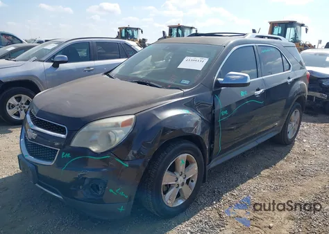2013 Chevrolet Equinox Ltz z USA, uszkodzony, nr VIN 2GNALFEK8D6279145